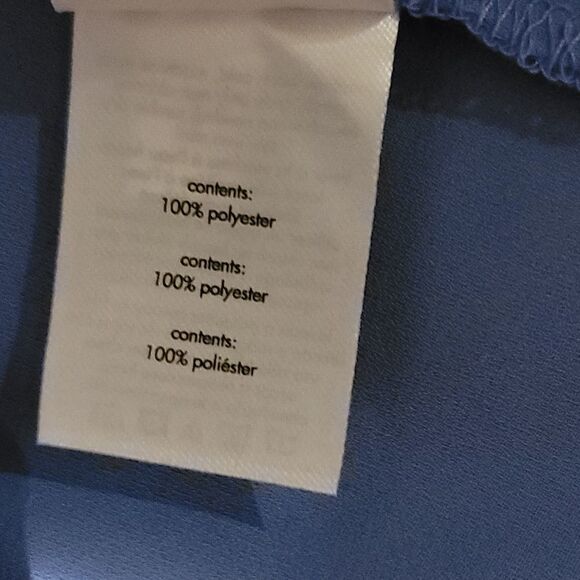 Anthropologie WeWoreWhat Cowl Satin Charmeuse Midi‎ Dress in Slate Blue Size 2 - Picture 10 of 10